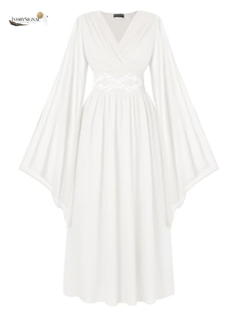 Renaissance Costume Medieval Fairy Maxi Dress Chiffon Cosplay